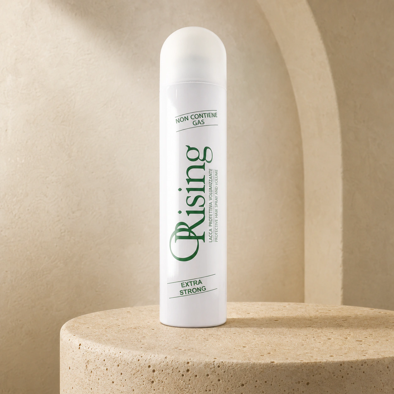 Volumizing protective hairspray (strong hold)
